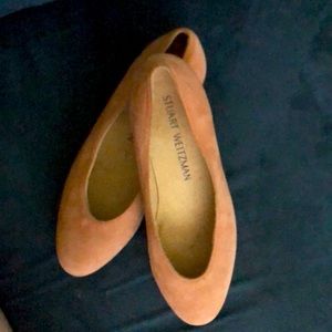 Stuart Weitzman suede ballet flats